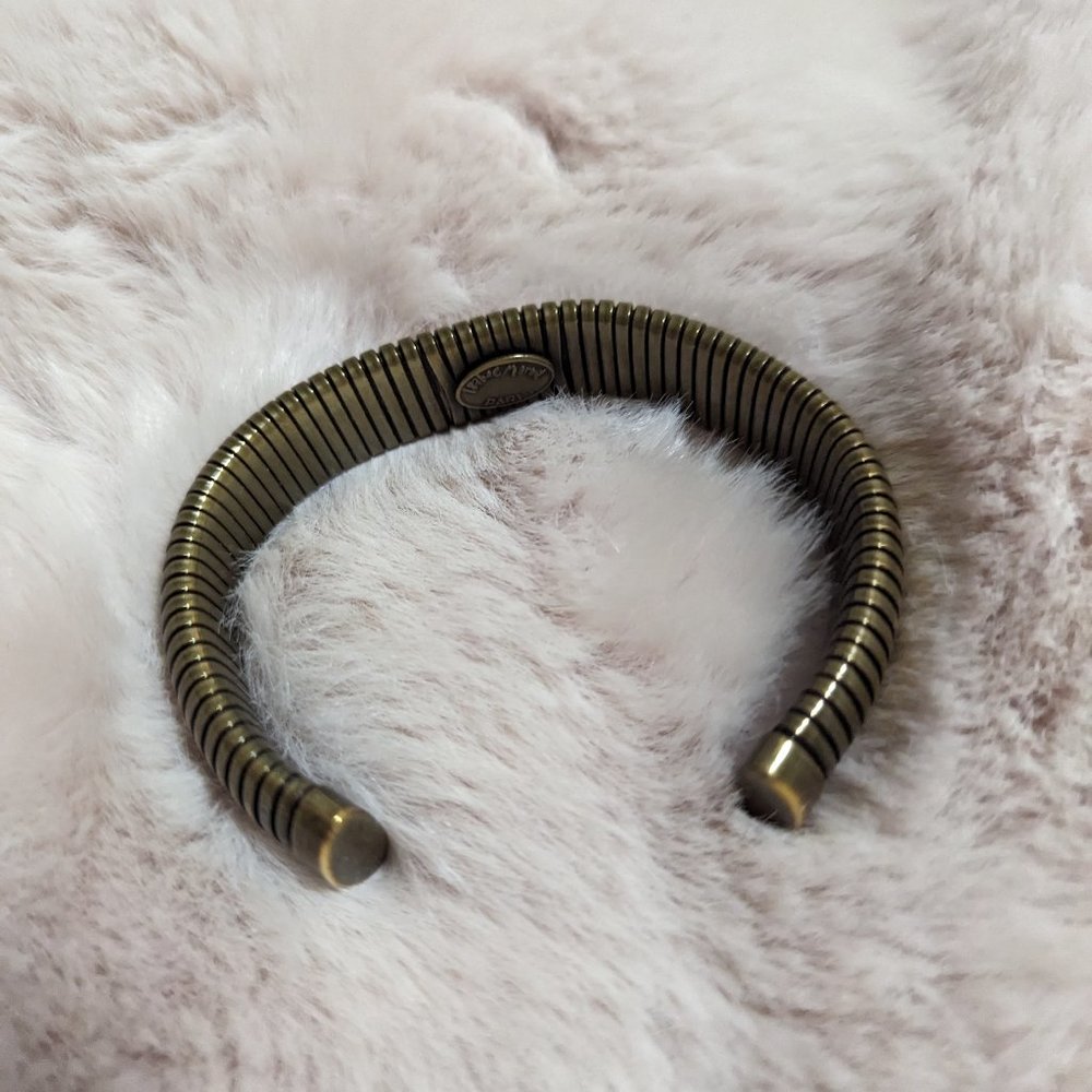 Isabel Marant ribbed brass cuff